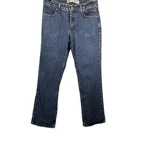 HARLEY-DAVIDSON Women's Classic Denim Bootcut Moto Jeans Blue Size 8